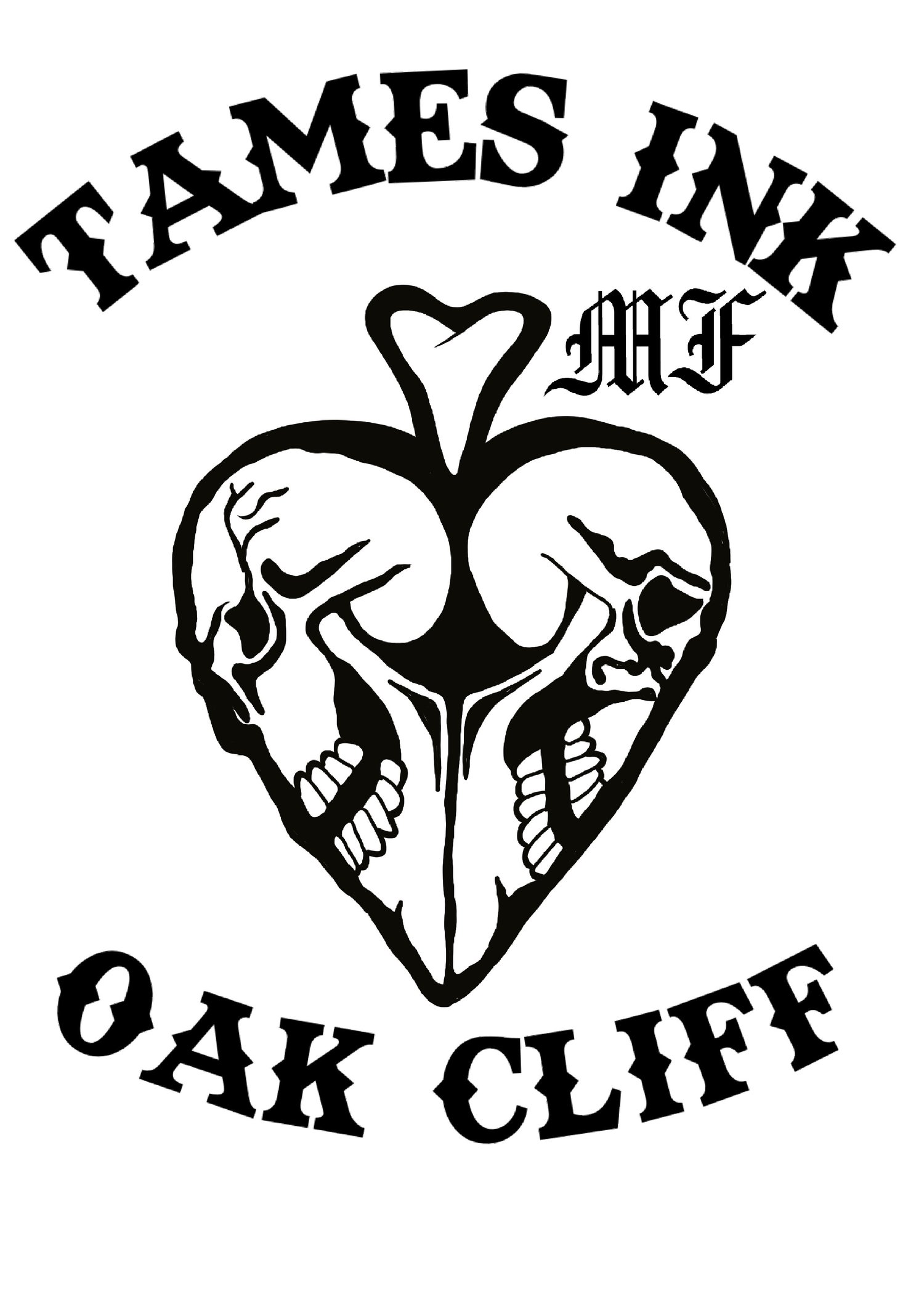 Image of Tames Ink Oak Cliff Zip Up Hoodies 