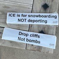 crash bumper sticker