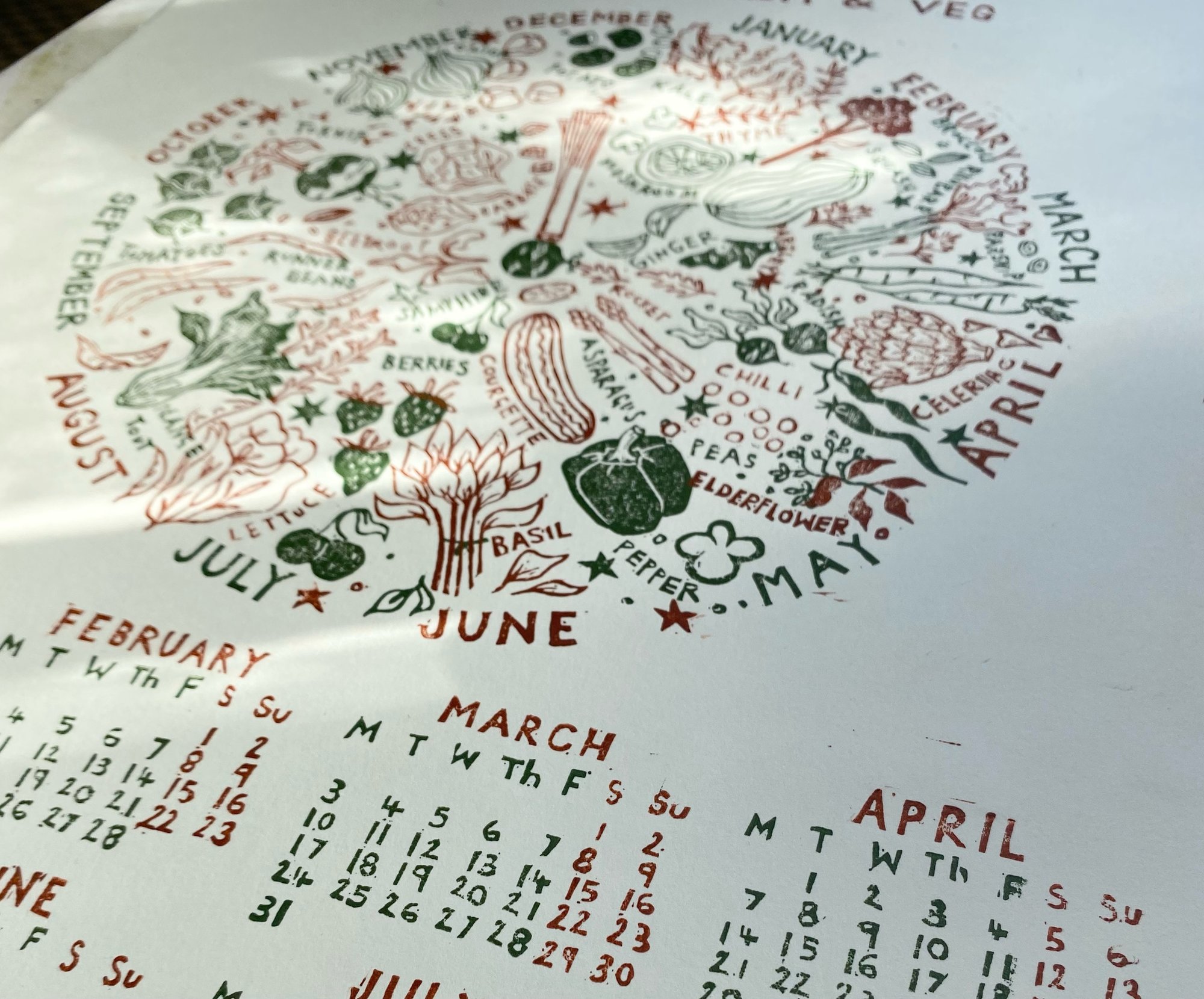 2025 Calendar Tiggy Wilkes Illustrations