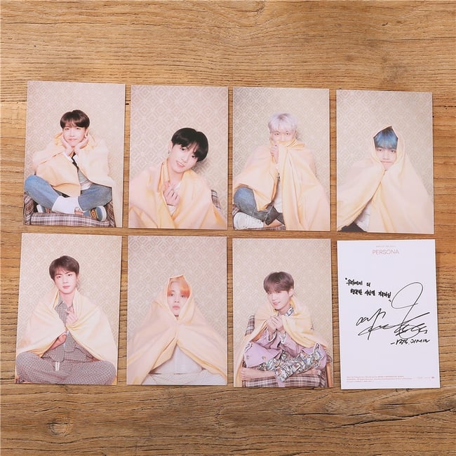 Bts Map Of The Soul Persona Signature Photocards Armycards