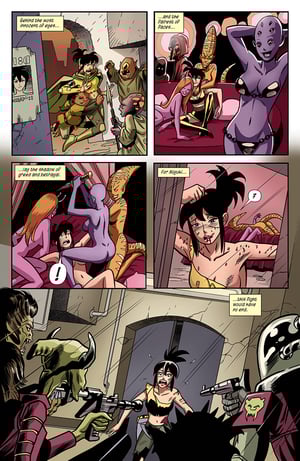 Image of Space Captain Miyuki: Dead or Alive (issue 2)