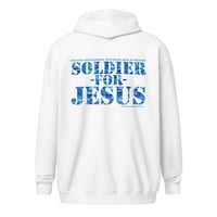 Image 4 of Soldier For Jesus ICE Unisex heavy blend zip hoodie