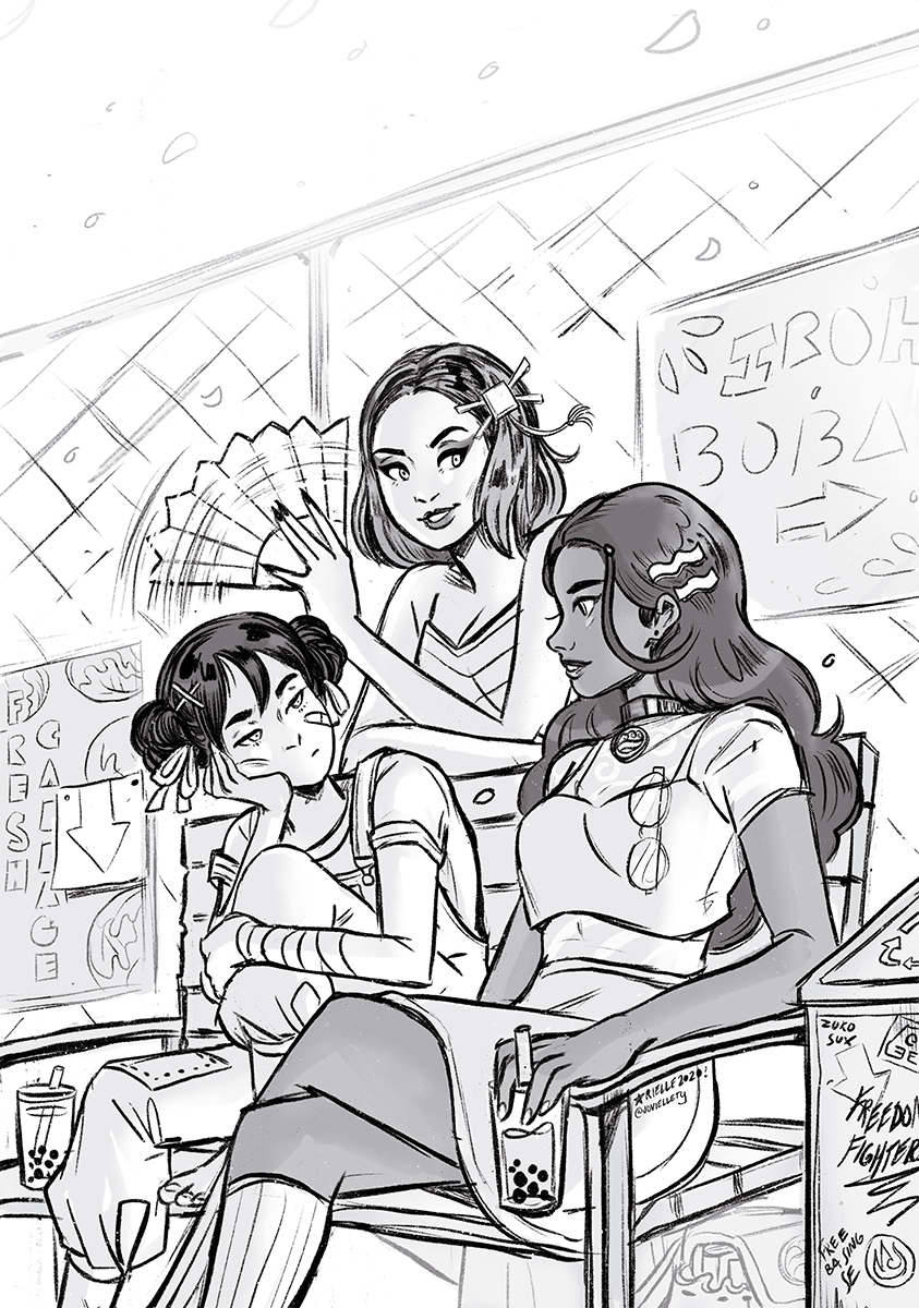 Image of ATLA Girls Print