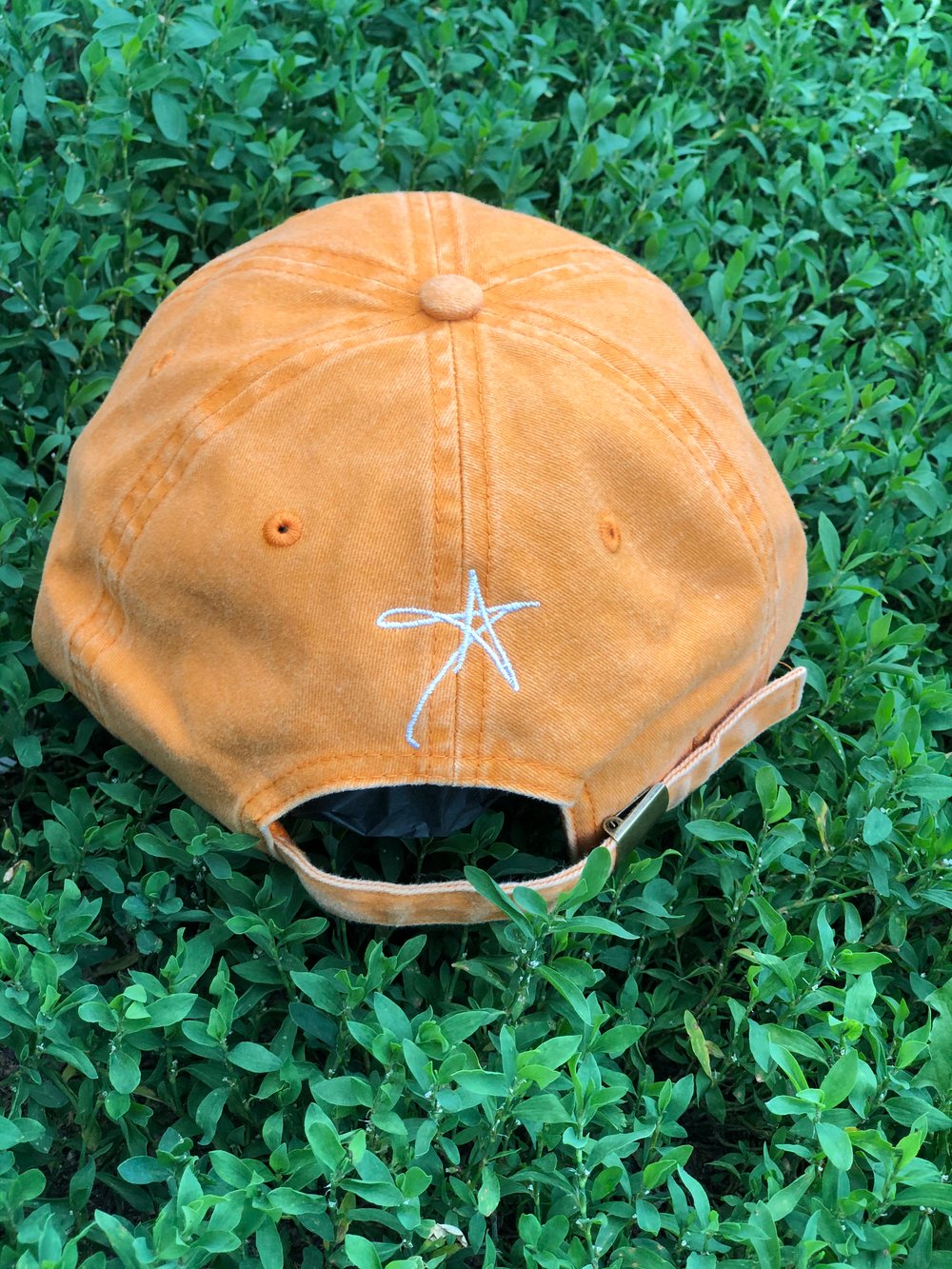 Image of Nyish Dad Hat (Orange) 4 left
