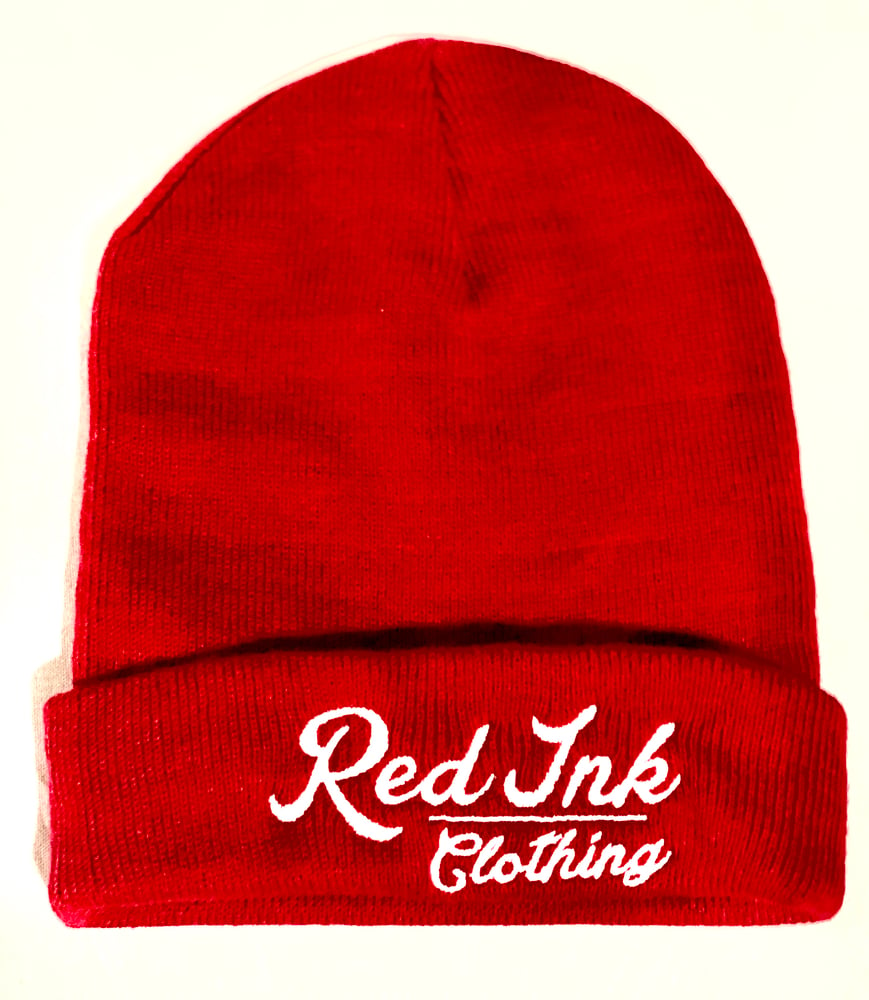 Image of Red Beenie 