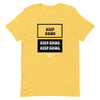 PL 2020 Keep Going T-Shirt ( Yellow/Black/White) 