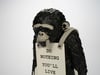 After Banksy | Monkey sign (Drip VER.), 2019