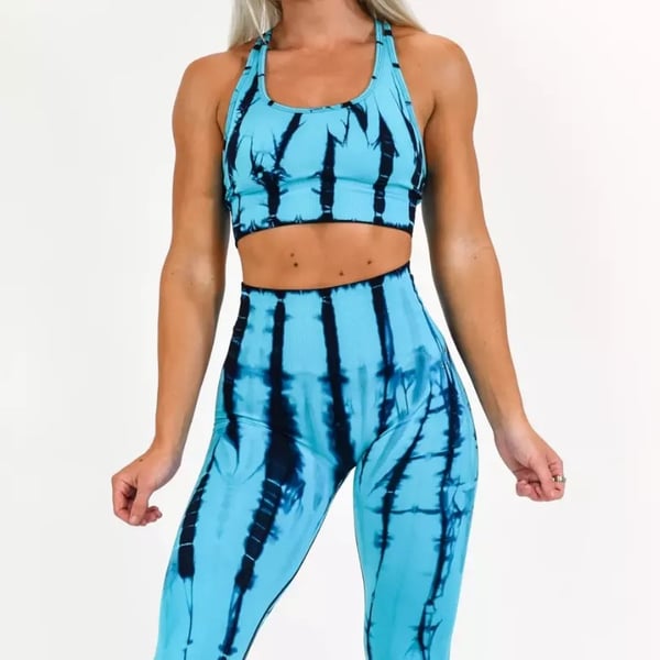Image of TIE DYE SET BLUE 