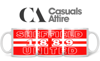 Sheff Utd, Football, Casuals, Ultras, Fully Wrapped Mugs. Unofficial. 