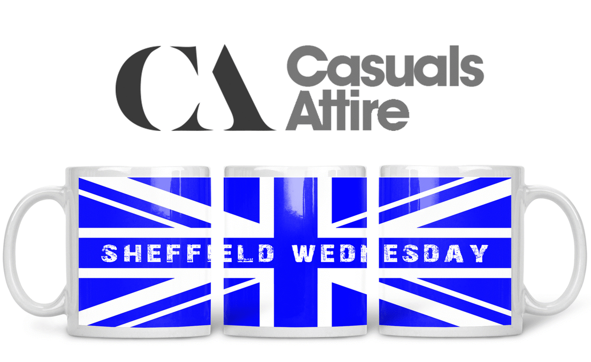 Sheff Wed, Football, Casuals, Ultras, Fully Wrapped Mugs. Unofficial. FREE UK POSTAGE