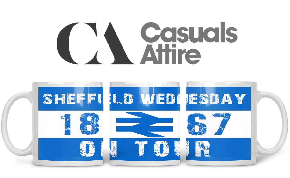 Sheff Wed, Football, Casuals, Ultras, Fully Wrapped Mugs. Unofficial. 