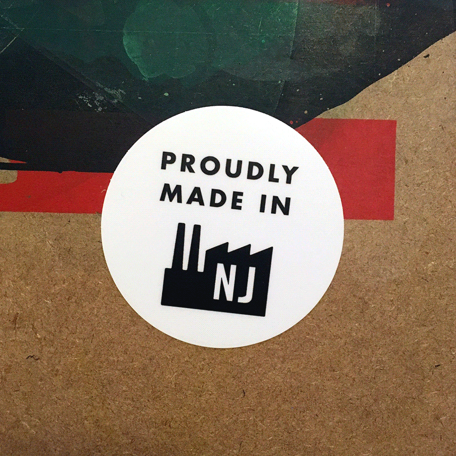 Image of "Made in NJ" Sticker