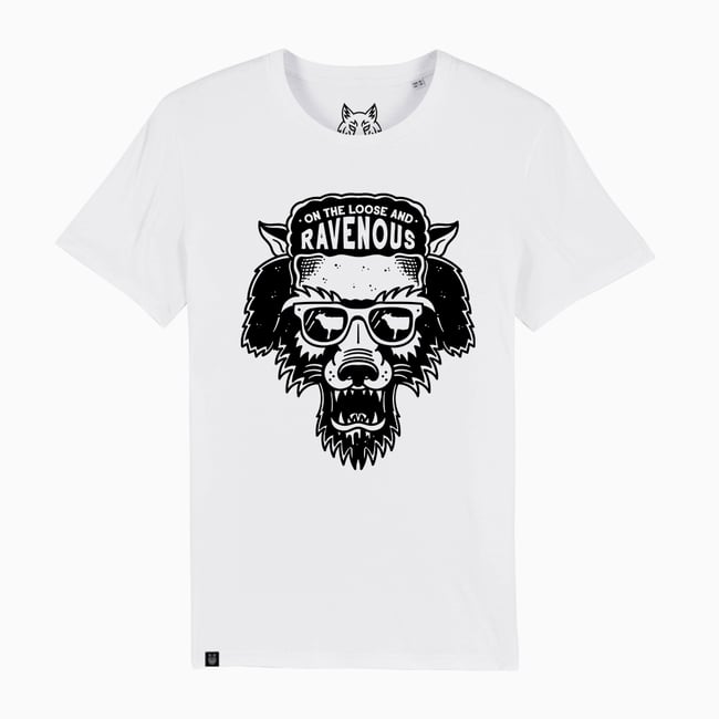 Ravenous Wolf T-Shirt Organic Cotton
