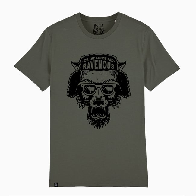 Ravenous Wolf T-Shirt Organic Cotton