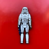 Image 4 of Vintage Collector - Army Builder Enamel Pin