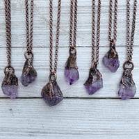 Raw Amethyst Necklace