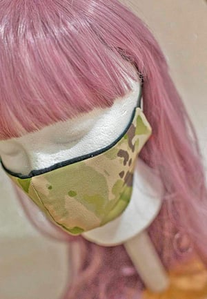 Image of U.S. ARMY OCP Camouflage . reversible mask