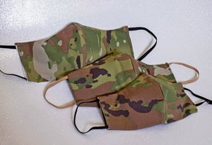 Image of U.S. ARMY OCP Camouflage . reversible mask