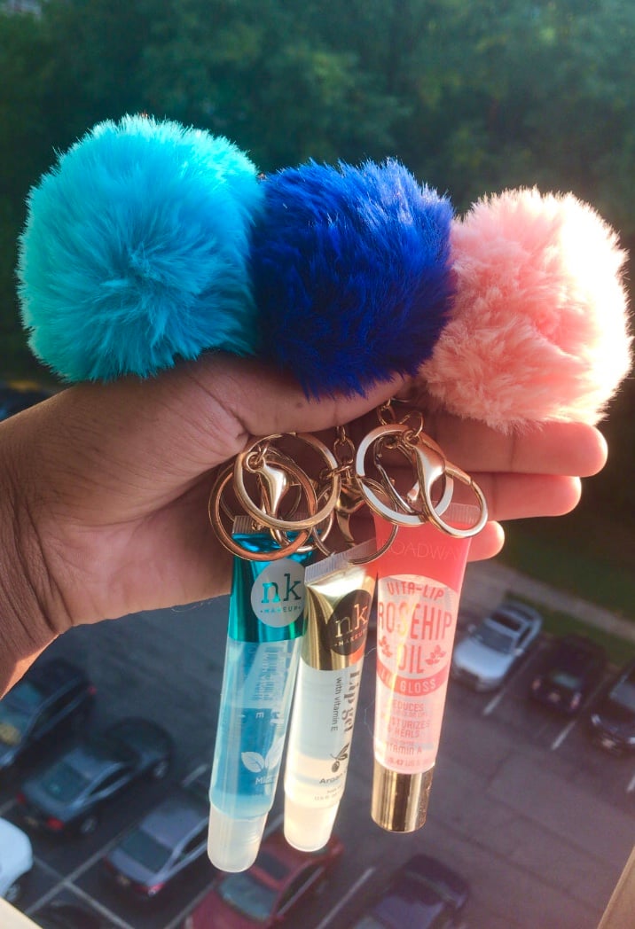 Lipgloss keychain (1) | StunnaBae Lashes