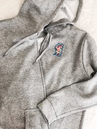 Image 2 of Lake Tahoe Bloomin’ Unisex Grey Zip Up Jacket 