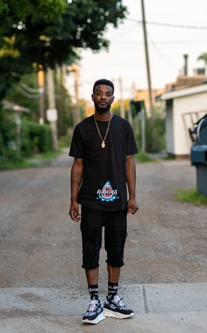 Image of Black SHARK Shirt