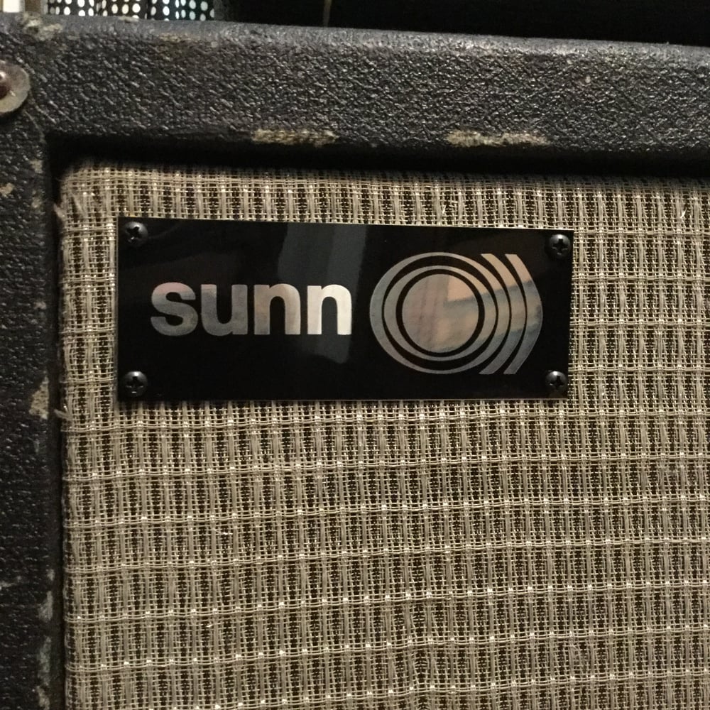 “SUNN” Replacement Cabinet Badge. *PREORDER*