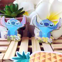 Stitch Flowers Fantasy Pin 
