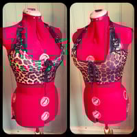 Image 1 of Leopard top with rings