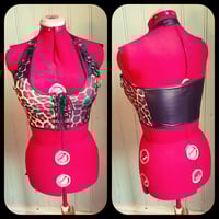 Image 2 of Leopard top with rings