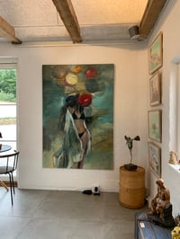 Image 2 of Painting / maleri / "The celebration – Lost in celebration 4" / 120x175 cm