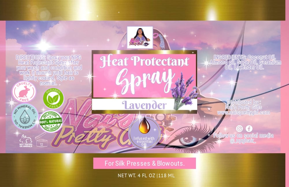 Image of NPG Heat Protectant Spray {6oz}