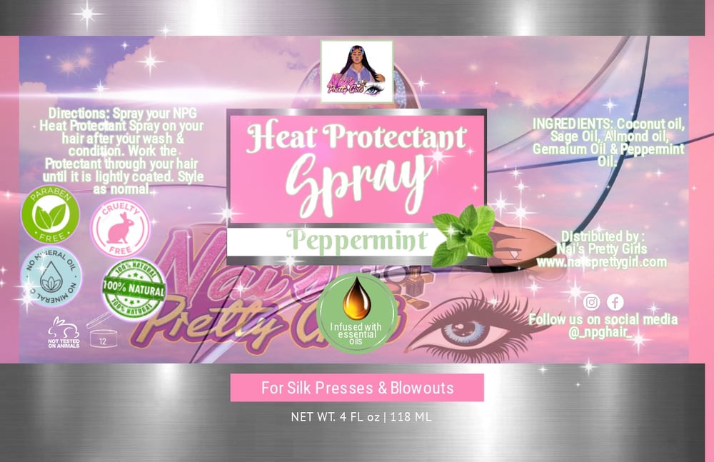 Image of NPG Heat Protectant Spray {6oz}