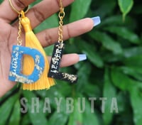 Initial Keychain with Name