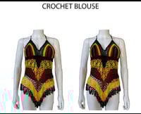 Rasta crochet Top