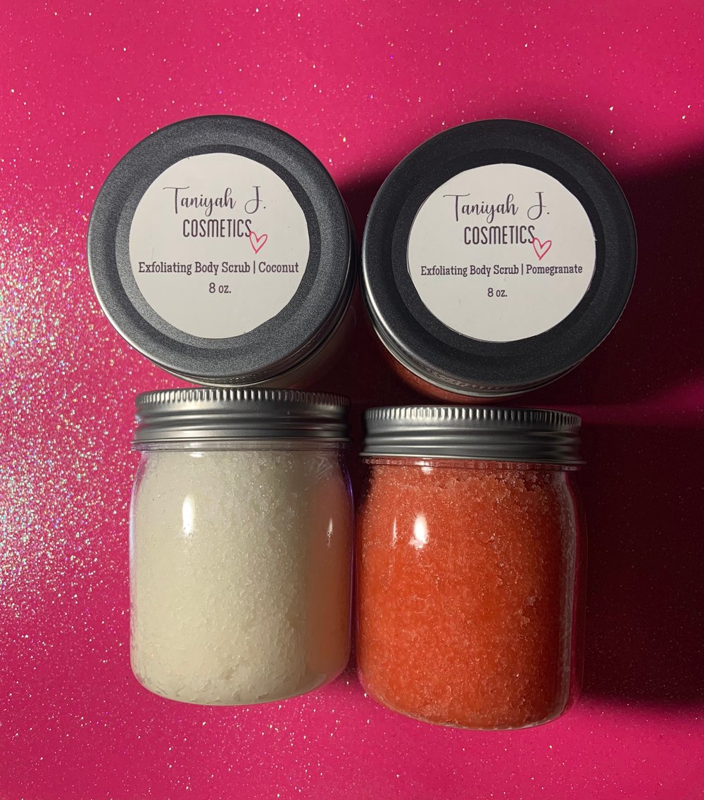 Image of Exfoliating Sugar Scrub 8 oz Jars