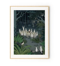 Image 3 of 'Forest Party' Limited Edition Art Print