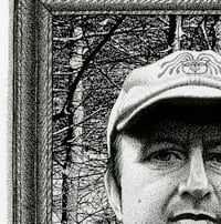 Image 2 of Daniel Woodrell ink original