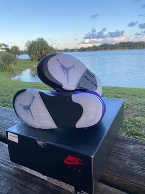 Image of Air Jordan Retro 5 Grape Alternate Size 10.5 Men