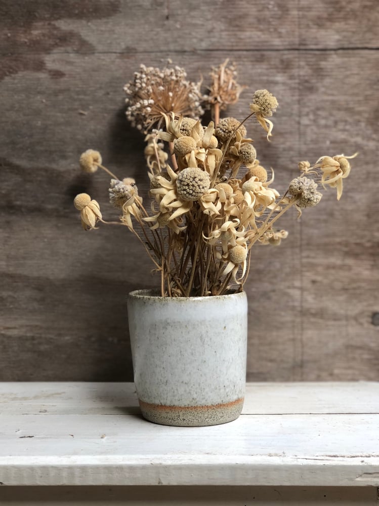 Image of vessel/vase in snow