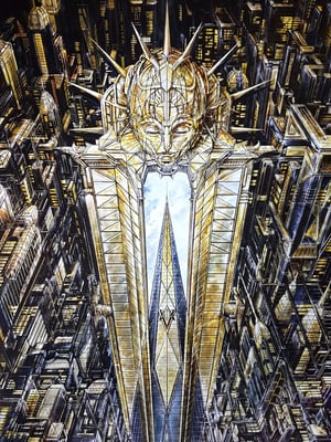 Image of IMPERIAL TRIUMPHANT 'ALPHAVILLE' POSTER PRINT