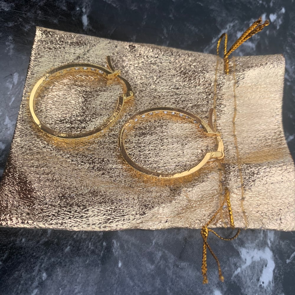 Image of Diamond hoops