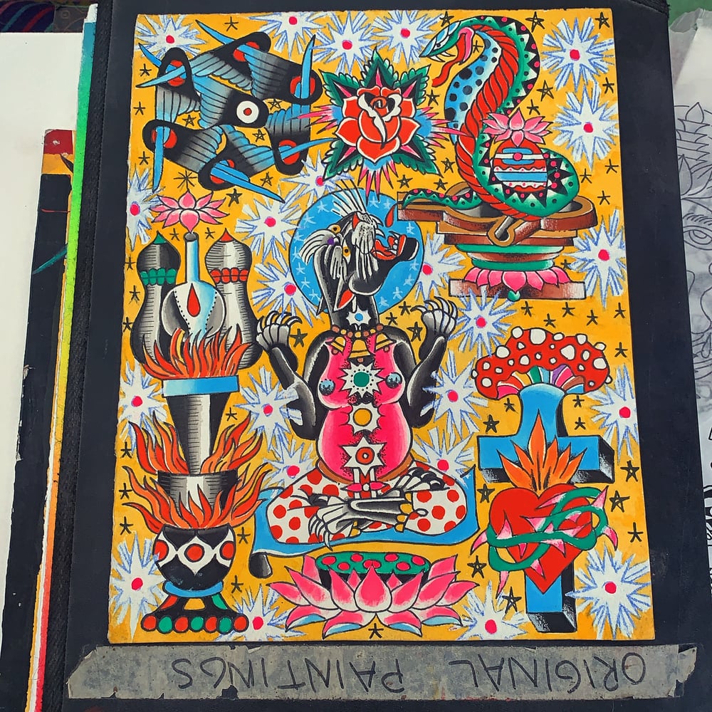 Image of Tattoo Flash Alchemy 