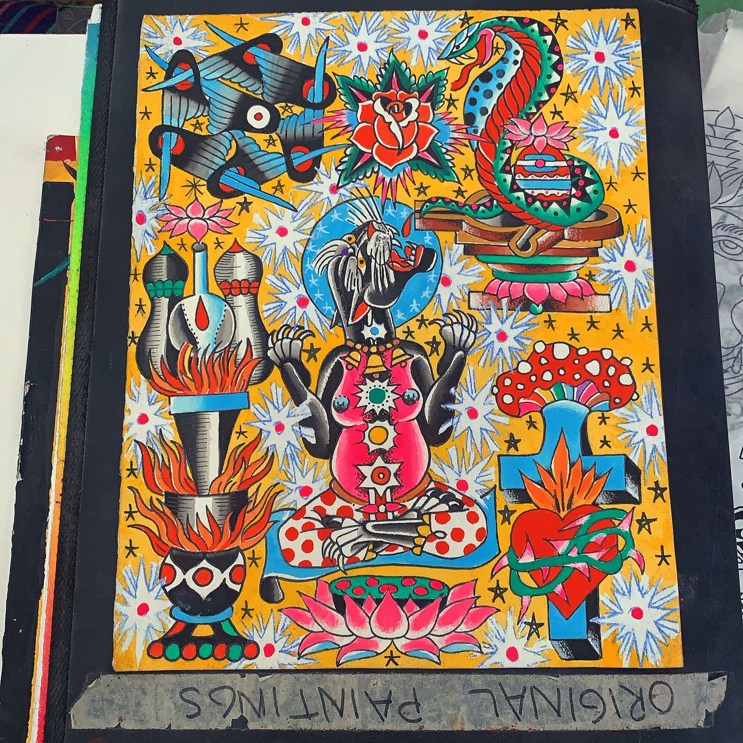 Image of Tattoo Flash Alchemy 
