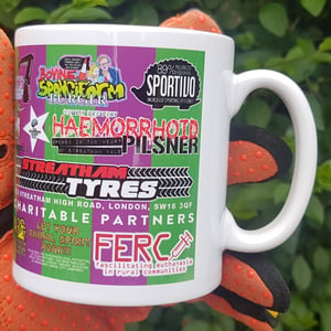 Image of Streatham Rovers FC "With Thanks To All Our Sponsors" Mug
