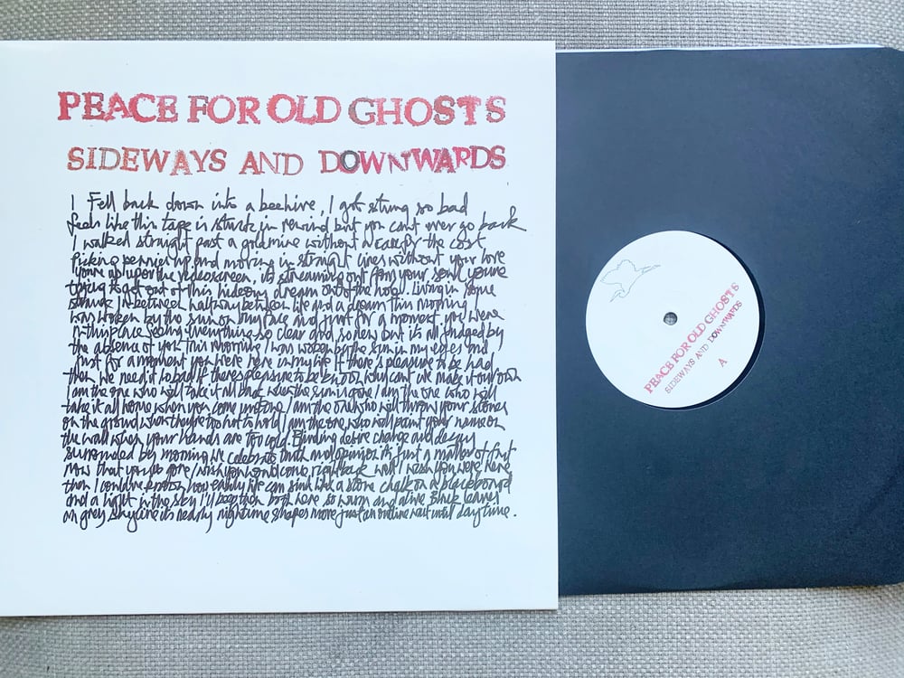 Peace For Old Ghosts "Sideways and Downwards" LP