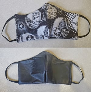 Image of Star Wars Faux leather. reversible mask