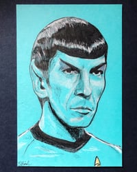 Leonard Nimoy Spock Portrait (Star Trek)