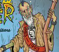 Image 2 of DECADE OF DISASTER original blueline art