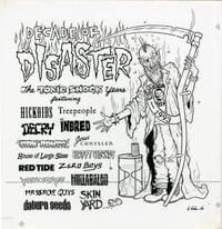 Image 4 of DECADE OF DISASTER original blueline art