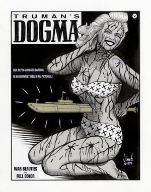 Image of TRUMAN'S DOGMA ink original